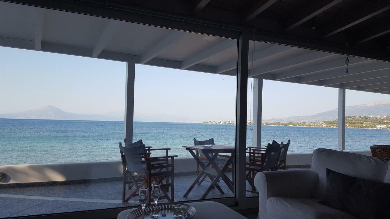 Villa Patras Luxury Seaside House Exterior foto